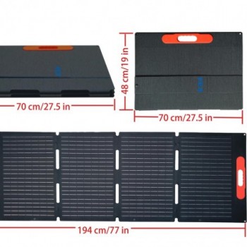 MoveTo 戶外可折疊便攜式太陽(yáng)能電池板 600W